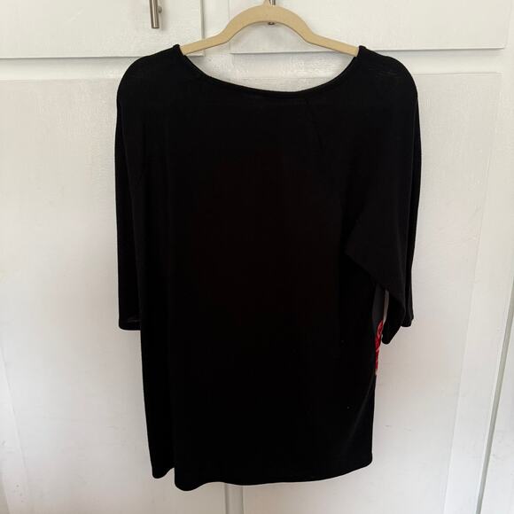 Lot of 3 Plus Size Blouses various brands XL, 1X - Picture 5 of 13